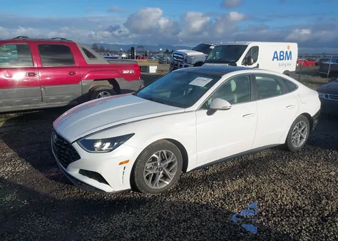 2020 Hyundai Sonata Sel из США, поврежденный, VIN 5NPEF4JA6LH035331